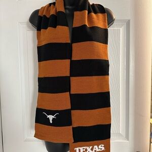 Striped Scarf with Texas Longhorns Logo